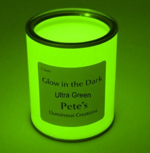 Glow Paint Ultra Blue Glows