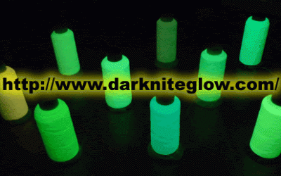 Weave Glow in the Dark Thread into Fabric