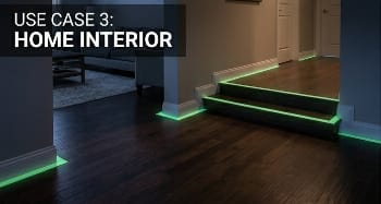 Glow Tape in Home