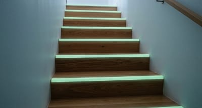 Glow Application on Staircases