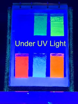 UV Fluorescent Glows