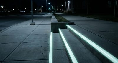 Glow Application on Walkways & Sidewalks