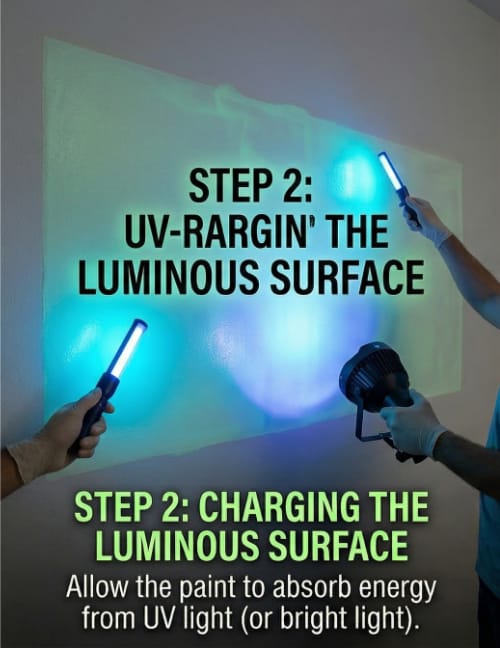 Glow in the Dark Paint How to Use 2