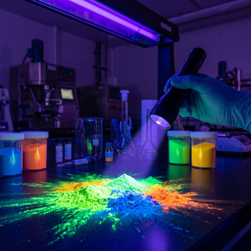 Hero UV Reactive Pigment Invisible by Day, Bright Under Blacklig