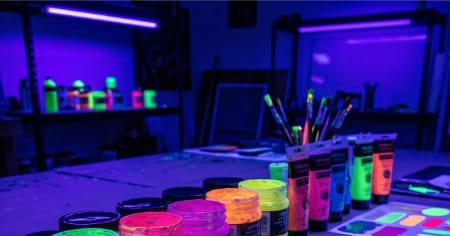 How to use UV reactive paint with UV Light How to use UV reactive paint with UV Light