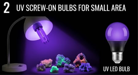 Screw on UV bulbs Screw on UV bulbs