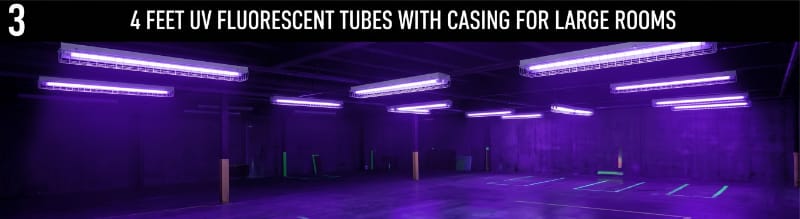 UV Fluorescent Lamps for large areas UV Fluorescent Lamps for large areas