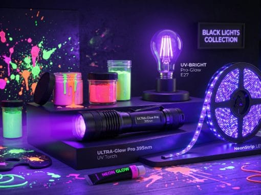 Ultimate Guide to UV Black Lights: 365nm vs 395nm, UVA Bulbs, LED Strips & Uses Ultimate Guide to UV Black Lights: 365nm vs 395nm, UVA Bulbs, LED Strips & Uses