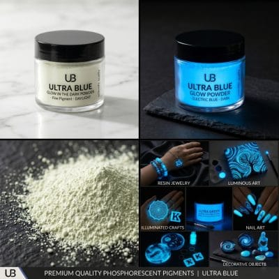 Ultra Blue Glow in the Dark Showcase Image