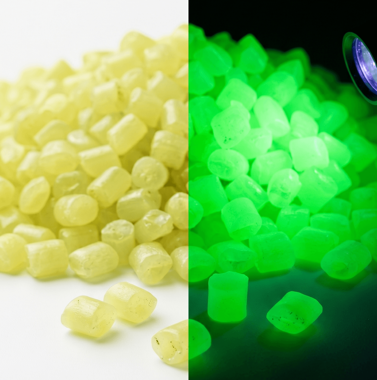 Glow Masterbatch Pellets Featured