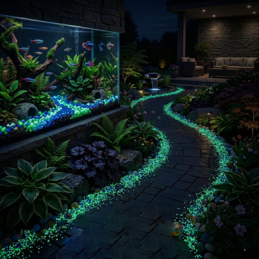 Glow in the Dark Pebbles Applications