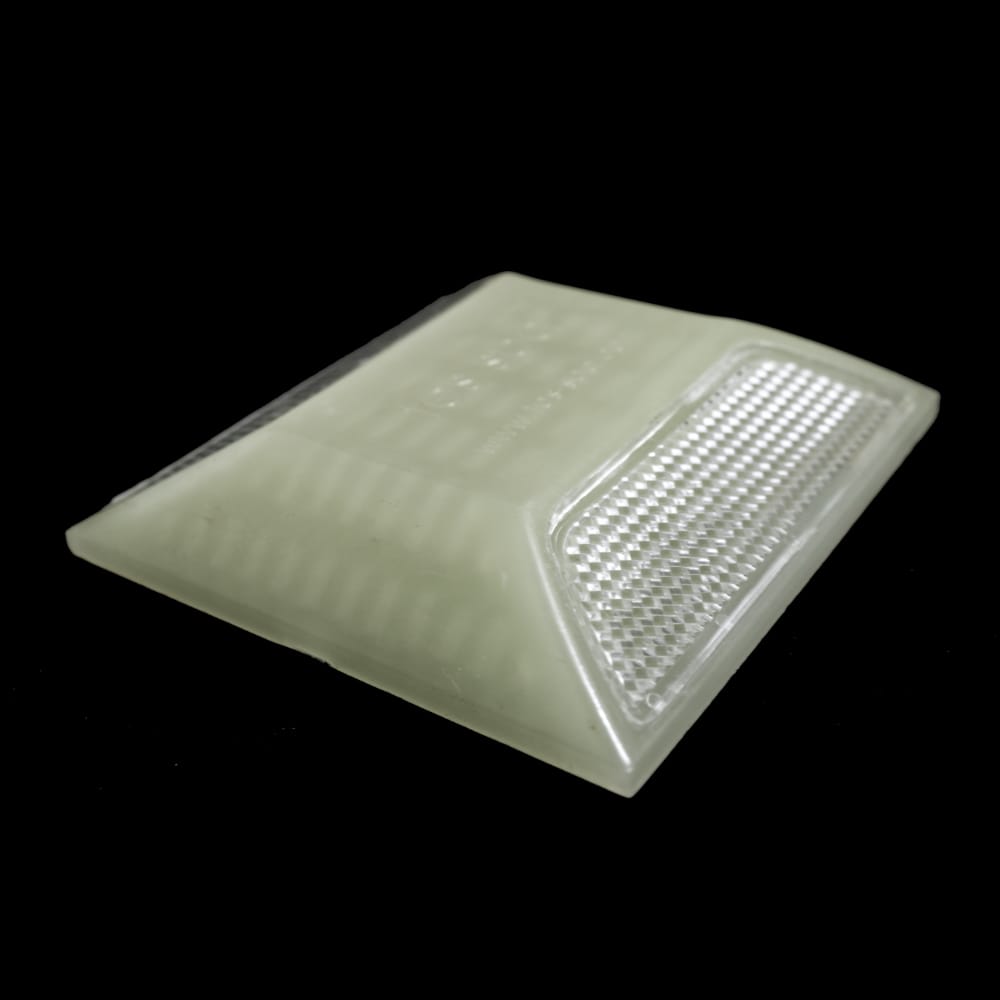 Glow in the Dark + Reflective Road Studs | High Visibility Raised Pavement Markers for Roads, Driveways & Car Parks - Image 2