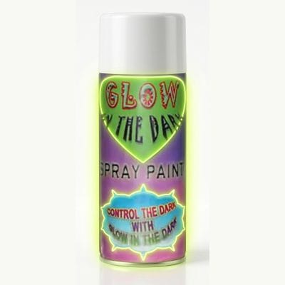 Glow in the dark spray paint in aerosal can