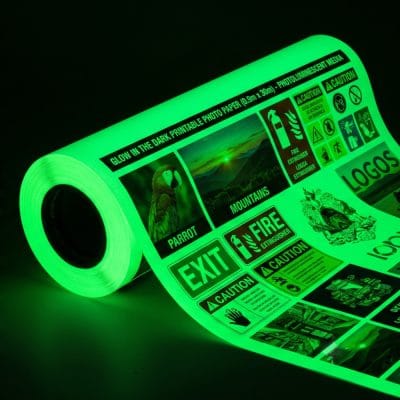 Glow photo Paper Glowing