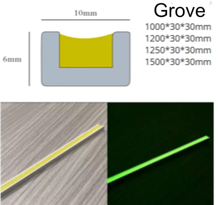 Grove Shape Glow Strip