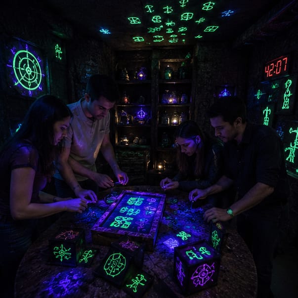 Glow Escape Room