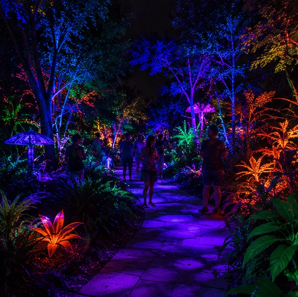 Glow Garden Event Experience