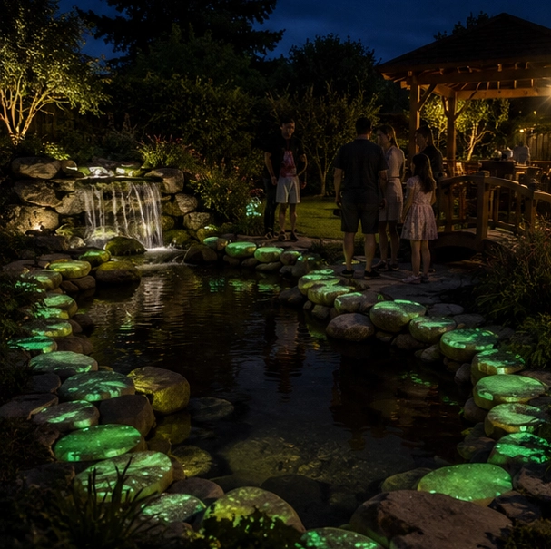 Glow Rock Water Features