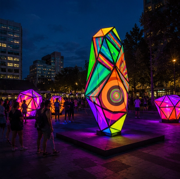 Interactive Public Art Displays