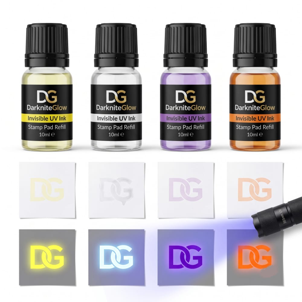 Invisible UV Ink Product Display