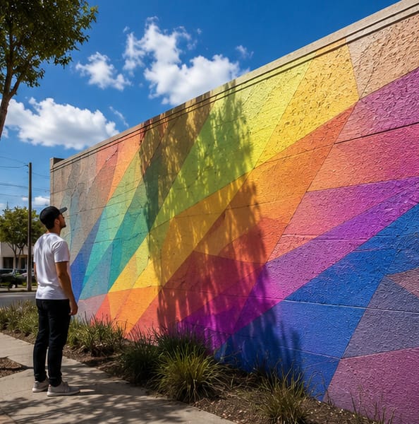 Sunlight Reactive Wall Murals