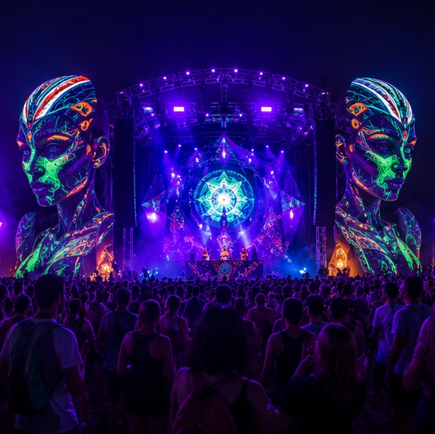 UV Festival Art Installations