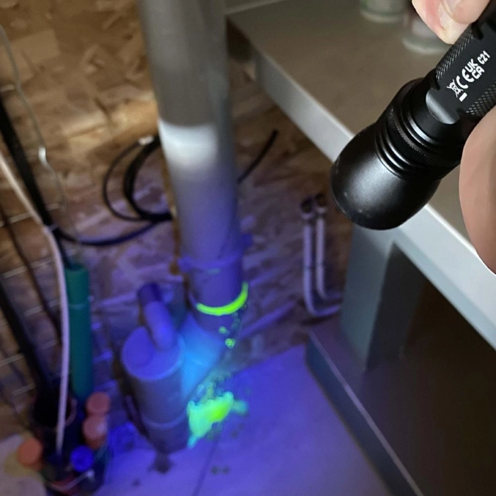 Application Water Leak Trace