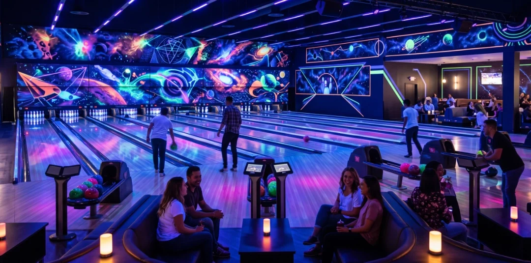 Glow in the Dark Cosmic Bowling Centres – How to Guide