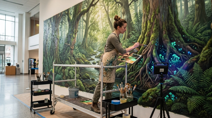 Hand Painted Murals