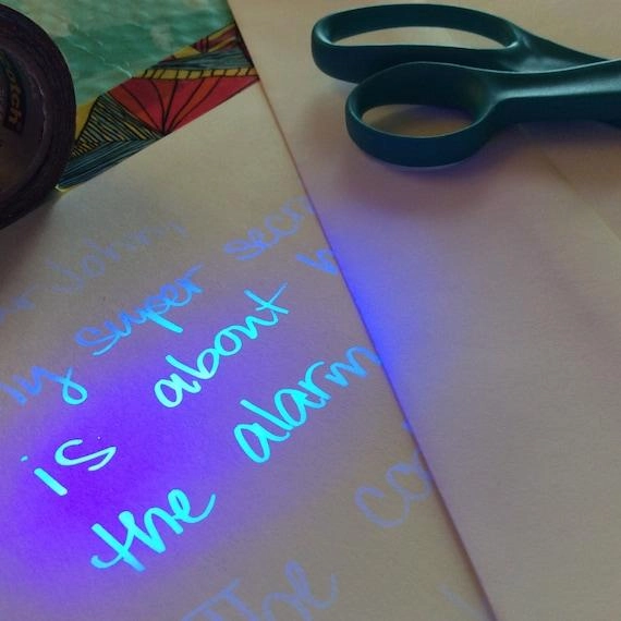 Invisible UV Ink Hero