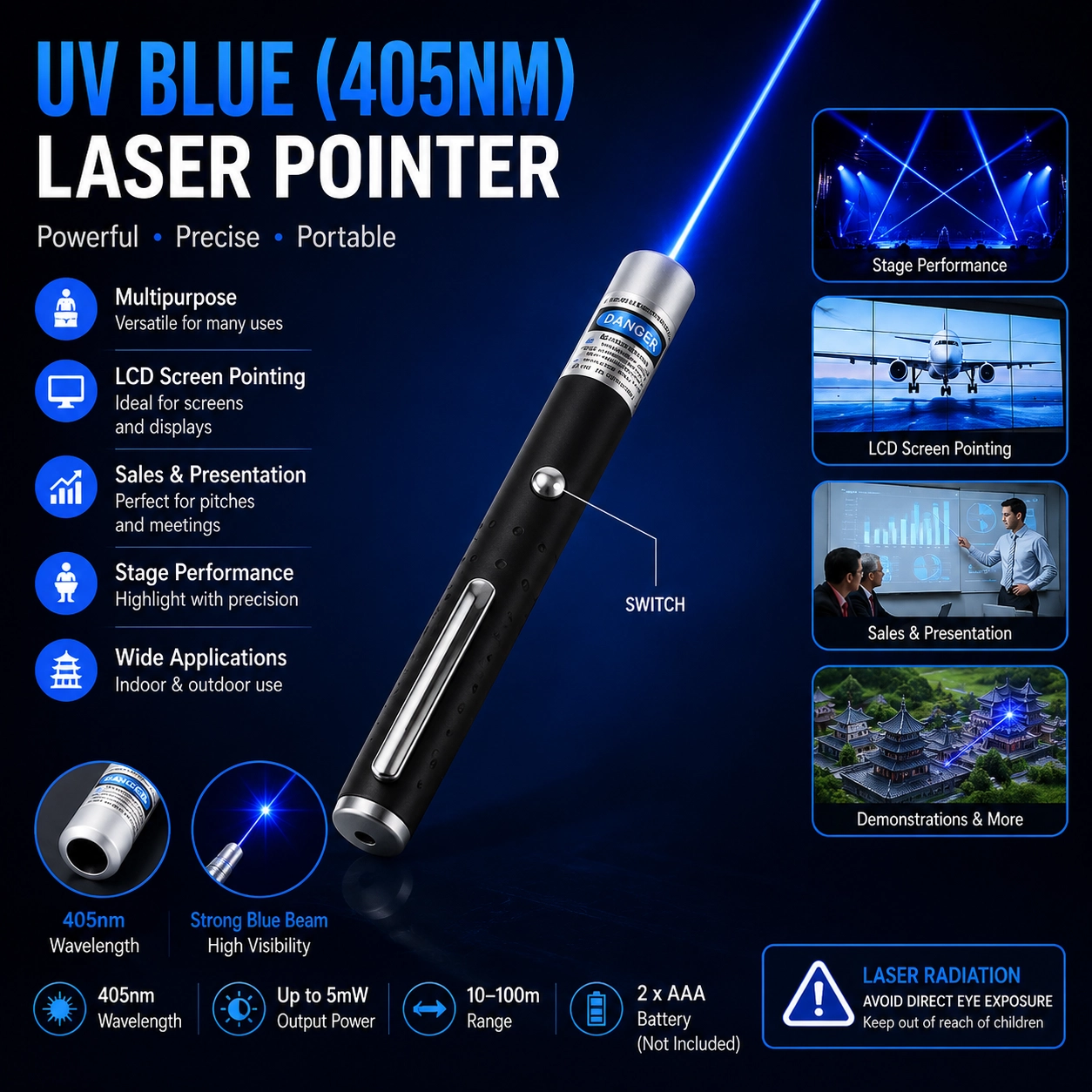 Laser UV Pointer